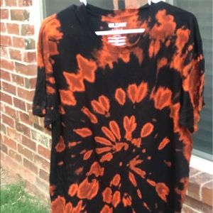 bleach tie dye t shirt